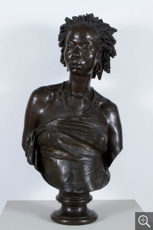 Charles-Henri-Joseph CORDIER (1827-1905), La Nubienne, 1851, bronze, h. : 82 cm. © MuMa Le Havre / Charles Maslard