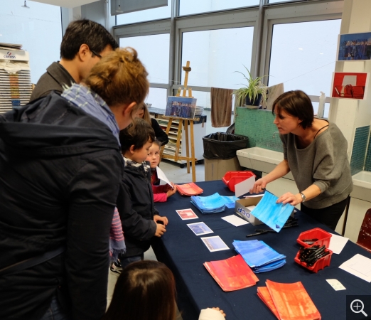 Atelier pédagogique, Nuit des musées 2019. © MuMa Le Havre / Claire Palué