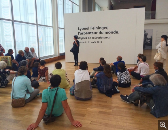 Sur les chemins de Feininger, représentation au MuMa le 04/07/2015. © MuMa Le Havre / Marie Bazire