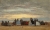 Eugène BOUDIN (1824-1898), La plage à Villerville, ca. 1864, huile sur toile, 45,7 x 76,3 cm. Chester Dale Collection. © Washington, National Gallery of Art