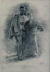 Henri Edmond CROSS (1856-1910), Couple debout, Crayon noir sur papier vergé, 24 x 7.5 cm. MuMa Le Havre. © MuMa Le Havre / Florian Kleinefenn Henri Edmond CROSS (1856-1910), Couple debout, Crayon noir sur papier vergé, 24 x 7.5 cm. MuMa Le Havre. © MuMa Le Havre / Florian Kleinefenn