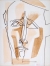 Reynold ARNOULD (1919-1980), André Malraux, 1968, lavis bruns et crayon feutre sur papier marouflé sur toile, 65,5 x 50,5 cm. Collection particulière. © 2019 MuMa Le Havre / Charles Maslard