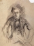 Othon FRIESZ (1879-1949), Portrait de Dufy, 1895, crayon sur papier, 36,3 × 27 cm. Collection particulière. © Coll. part/droits réservés