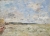 Eugène BOUDIN (1824-1898), Esquisse de la Tour Malakoff vue de la jetée promenade à Trouville, ca. 1896, huile sur toile, 59,5 cm x 81,5 cm. © MuMa Le Havre / Florian Kleinefenn