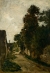 Charles-François DAUBIGNY (1817-1878), Une Rue à Auvers-sur-Oise , huile sur toile, 95 x 67 cm. © MuMa Le Havre / Florian Kleinefenn Charles-François DAUBIGNY (1817-1878), Une Rue à Auvers-sur-Oise , huile sur toile, 95 x 67 cm. © MuMa Le Havre / Florian Kleinefenn
