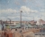 Camille PISSARRO (1831-1903), L'Anse des Pilotes et le brise-lames est, Le Havre, après-midi, temps ensoleillé, 1903, huile sur toile, 54,5 x 65,3 cm. © MuMa Le Havre / David Fogel