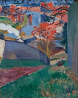 André DERAIN (1880-1954), Bougival, ca. 1904, huile sur toile, 41,5 x 33,5 cm. © MuMa Le Havre / David Fogel — © ADAGP, Paris, 2013