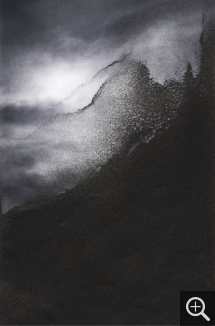 Jocelyne ALLOUCHERIE (1947), Terre de sable, 2011, série de 7 impressions jet d’encre sur canevas, 152 x 247 cm. © Jocelyne Alloucherie