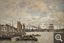 Eugène BOUDIN (1824-1898), Le Havre, ca. 1869. © Libérec, Oblastni Galerie v Liberci