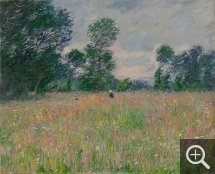 Claude MONET (1840-1926), La Prairie fleurie, 1885, huile sur toile, 65 x 80,5 cm. Collection Hasso Plattner. ©  Droits réservés