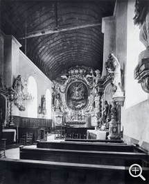 Henri MAGRON (1845-1927), Église de Silly-en-Gouffern (Orne), 1896, héliogravure, 31 x 25 cm. Rouen, Pôle Image Haute-Normandie. © Henri Magron