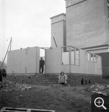 Anonyme (photographe du MRU), Temporary American Constructions, 15 décembre 1945. Photothèque de la DICOM © MEDDE / MLETR