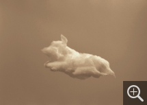 Vik MUNIZ (1961), Piggy Cloud, 1993-1998, silver halide photography, 36 x 28 cm. © Paris, Fondation Cartier pour l’art contemporain / Vik Muniz — © ADAGP, Paris, 2013