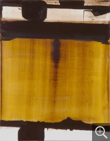 Pierre SOULAGES (1919), 15 octobre 1977, 1977, huile sur toile. © Évreux, musée des beaux-arts / Jean-Pierre Godais — © ADAGP, Paris, 2013