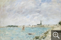 Eugène BOUDIN (1824-1898), Le Croisic. Vue générale prise de Pen Bron, 1897, oil on canvas, 50.4 x 74 cm. © MuMa Le Havre / Florian Kleinefenn