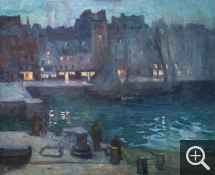 Othon FRIESZ (1879-1949), Le Vieux Bassin du Havre, le soir, 1903, huile sur toile, 81.3 x 100.5 cm. Le Havre Musée d’art moderne André Malraux, acquis avec l’aide du fonds régional pour les acquisitions des musées, de l’AMAM et de mécénat des entreprises AUXITEC, CRAM, EXAGROUPE et d’un collectionneur privé. © MuMa Le Havre / Charles Maslard © ADAGP, Paris 2017 Othon FRIESZ (1879-1949), Le Vieux Bassin du Havre, le soir, 1903, huile sur toile, 81.3 x 100.5 cm. Le Havre Musée d’art moderne André Malraux, acquis avec l’aide du fonds régional pour les acquisitions des musées, de l’AMAM et de mécénat des entreprises AUXITEC, CRAM, EXAGROUPE et d’un collectionneur privé. © MuMa Le Havre / Charles Maslard © ADAGP, Paris 2017