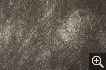 Patrice BALVAY (1968), Pierre noire XXV, 2016, pierre noire sur papier, 150 x 150 cm. © Patrice Balvay