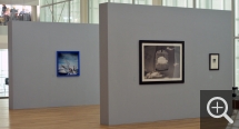 Partial view of the “Les nuages… Là-bas… Les merveilleux nuages” exhibition Chema Madoz, Untitled, 2003 (foreground, left). © MuMa Le Havre / Christian Le Guen