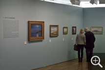 Partial view of the "Le siècle d'or de la peinture danoise" exhibition. © MuMa Le Havre / Laurent Lachèvre