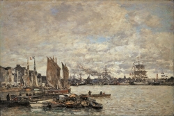 Eugène BOUDIN (1824-1898), Le Havre, ca. 1869. © Libérec, Oblastni Galerie v Liberci