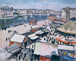 Albert MARQUET (1875-1947), Le Havre Fairgrounds, oil on canvas. © Bordeaux, musée des beaux-arts