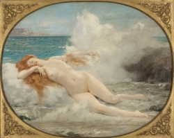 Henri GERVEX (1852-1929), Naissance de Vénus, 1907, oil on canvas, 160.5 x 200 cm. . © Petit Palais / Roger-Viollet