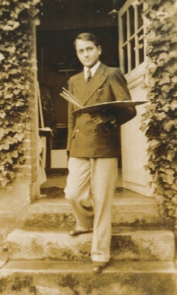 Reynold Arnould à La Saulaie, vers 1932. Photographie. Collection Rot-Vatin