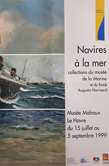 Navires à la mer. Collections du musée national de la Marine et du fonds Augustin Normand