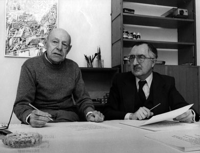 Jacques Berne et Jean Dubuffet