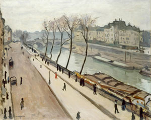 Albert Marquet, La Seine vue du Quai des Grands-Augustins