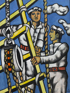 Fernand Léger, Composition aux deux matelots