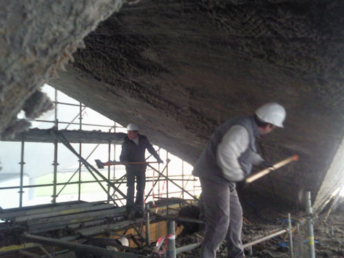 Chantier de restauration du Signal - MuMa Le Havre