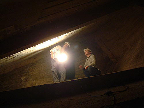 Chantier de restauration du Signal - MuMa Le Havre