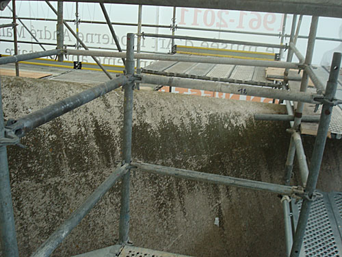 Chantier de restauration du Signal - MuMa Le Havre