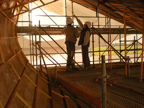 Chantier de restauration du Signal - MuMa Le Havre