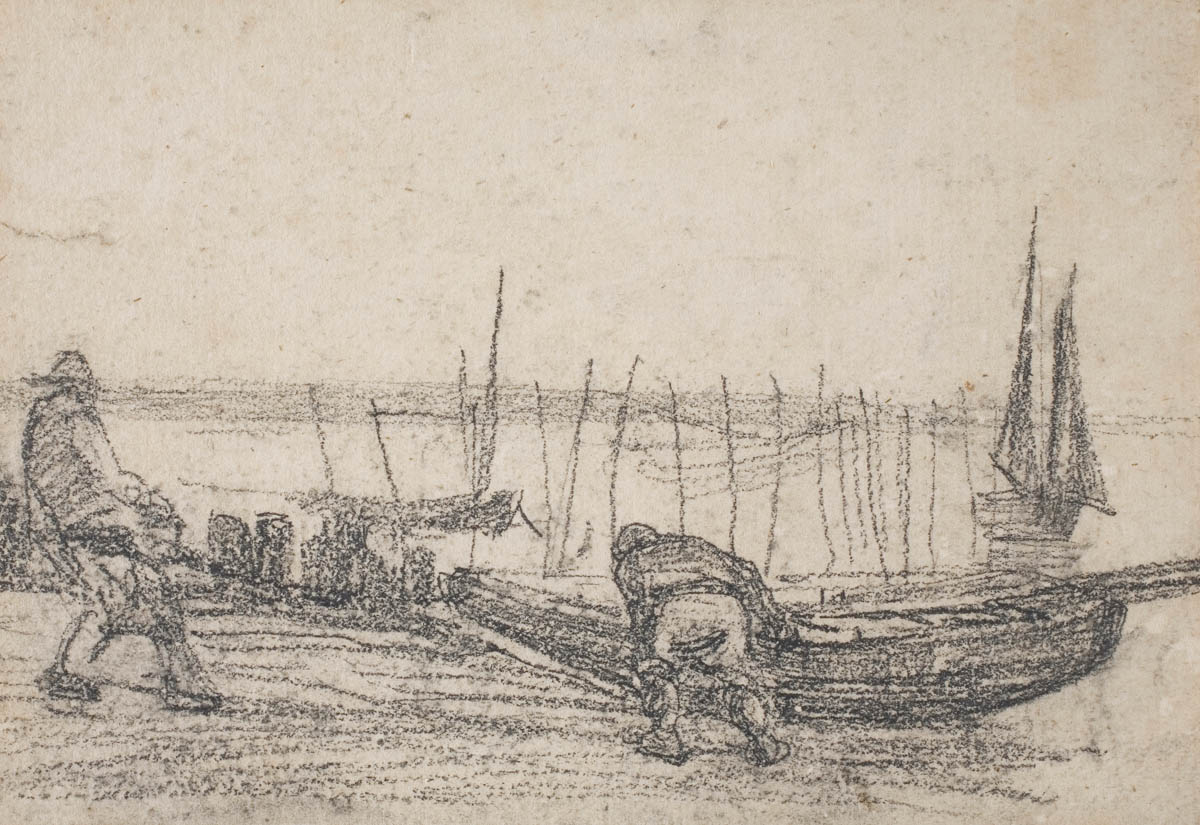 Dans l'atelier d'Eugène Boudin