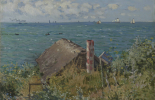 Claude MONET (1840-1926), La Cabane de Sainte-Adresse, 1867, huile sur toile, 53 x 62 cm. MAH - Musée d'art et d'histoire - Ville de Genève - ancien dépôt de la Fondation Garengo - 1990. © Musée d'art et d'histoire - Ville de Genève /Flora Bevilacqua