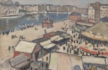 Albert MARQUET (1875-1947), Fête foraine au Havre, 1906, huile sur toile, 65 x 81 cm. Bordeaux, musée des beaux-arts. © Mairie de Bordeaux - musée des Beaux-Arts/Lysiane Gauthier