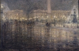 Henri Le Sidaner, Place de la Concorde, 1909, huile sur toile, 101 x 151 cm. Tourcoing. © Bridgeman Images