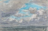 Eugène BOUDIN (1824-1898), Étude de ciel, 1855-1862, pastel sur papier, 14 x 20,5 cm. . © Philip Bernard