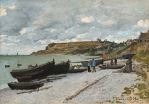 Claude MONET (1840-1926), Sainte-Adresse, 1867, huile sur toile, 57 x 80 cm. Washington - National Gallery of Art. © Creative Commons Zero
