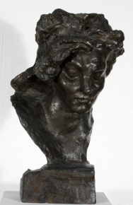 Émile-Antoine BOURDELLE (1861-1929), Drame intime, 1899, bronze, 62 x 35 x 30 cm. © MuMa Le Havre / Charles Maslard