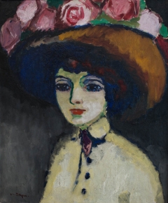 Kees van DONGEN (1877-1968), The Parisienne of Montmartre, ca. 1907-1908, oil on canvas, 64.5 x 53.2 cm. © MuMa Le Havre / David Fogel — © ADAGP, Paris, 2013