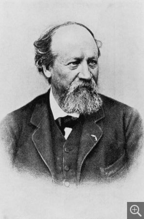 Pierre PETIT (1832-1909), Portrait d’Eugène Boudin, photographie. © Honfleur, musée Eugène Boudin