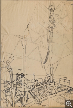 Reynold ARNOULD (1919-1980), Esso, , 58.7 x 39.5 cm. . © 2015 MuMa Le Havre / Charles Maslard