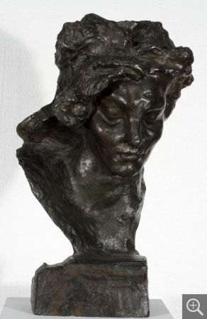 Émile-Antoine BOURDELLE (1861-1929), Drame intime, 1899, bronze, 62 x 35 x 30 cm. © MuMa Le Havre / Charles Maslard
