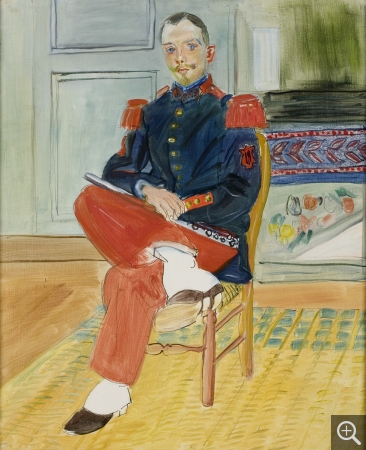 Raoul DUFY (1877-1953), Mon frère Gaston, 1950, oil on canvas, 65 × 54 cm. . © MuMa Le Havre / Florian Kleinefenn © ADAGP, Paris 2019