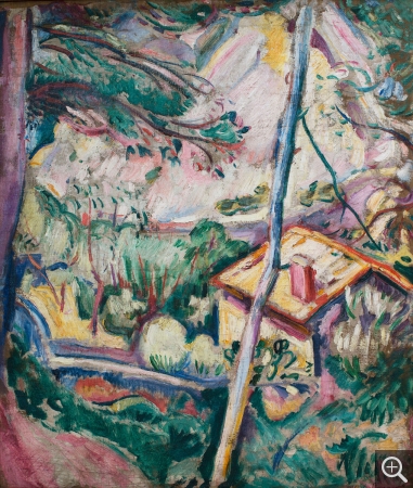 Othon FRIESZ (1879-1949), Maison, La Ciotat, 1907, huile sur toile, 55 x 47 cm. © MuMa Le Havre / David Fogel