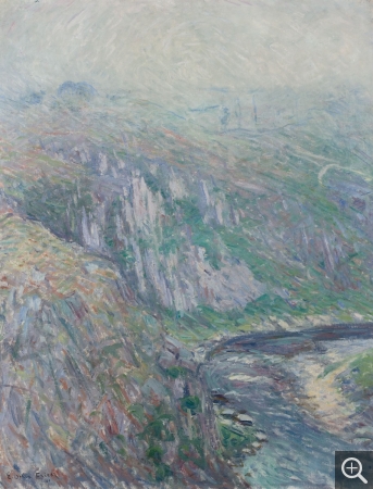 Othon FRIESZ (1879-1949), Vallée de la Creuse, Crozant, 1901, huile sur toile, 73,5 x 57,5 cm. © MuMa Le Havre / Florian Kleinefenn