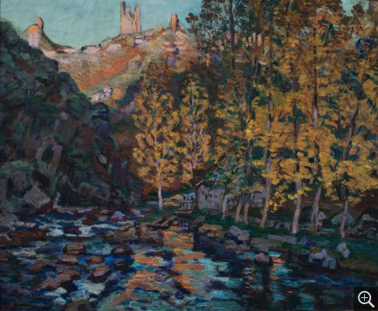 Armand GUILLAUMIN (1841-1927), La Creuse à Crozant, ca. 1893, huile sur toile, 60 x 73,5 cm. © MuMa Le Havre / David Fogel